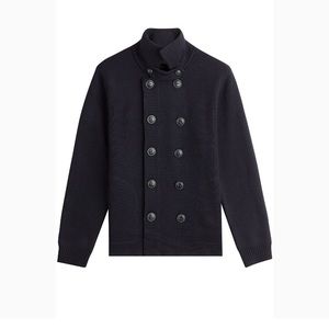 Vince wool double breasted cardigan